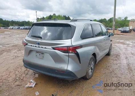 2022 Toyota Sienna Xle из США, поврежденный, VIN 5TDYSKFC0NS049827